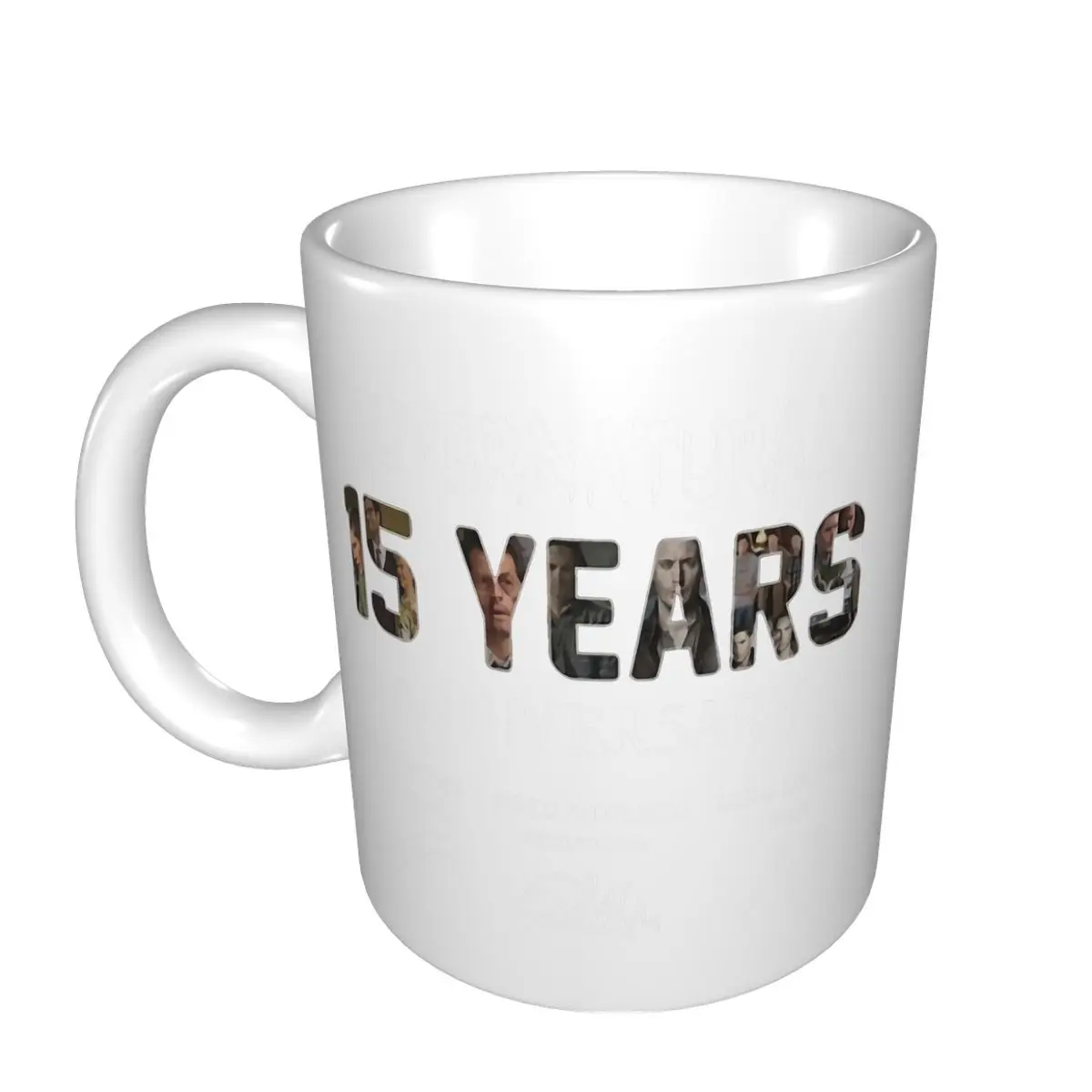 Купите супернатуральную кружку с надписью на 15-летие кофейная чашка кружка