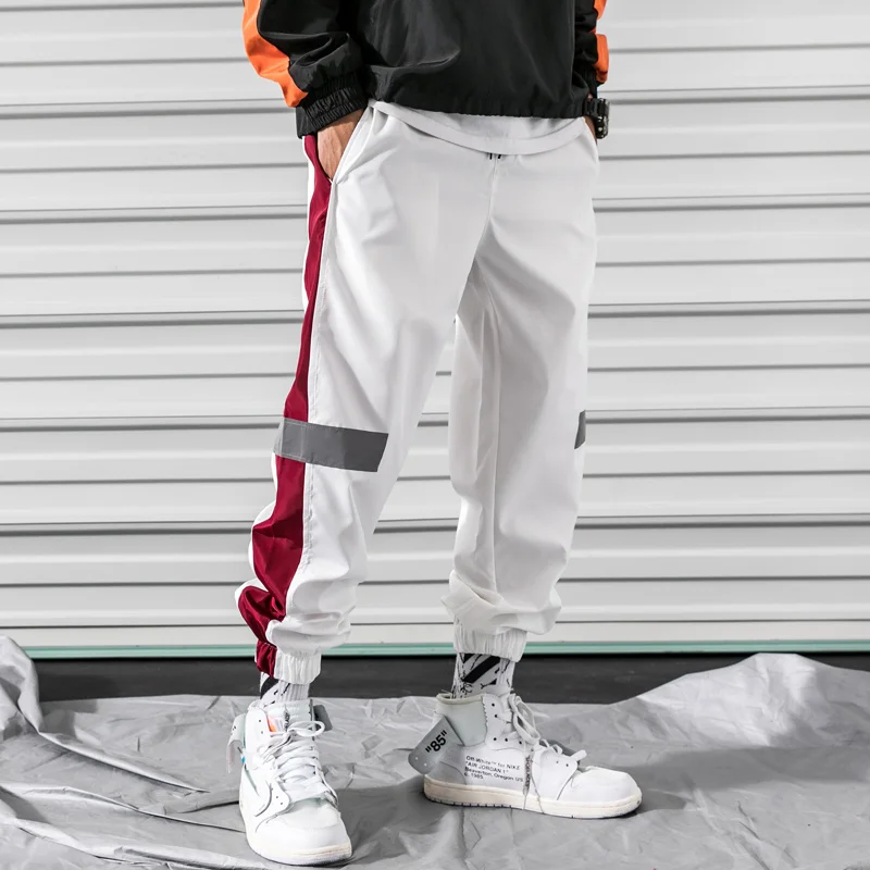 Liketkit мужские новые Харадзюку джоггеры штаны 2019 с боковой полосой