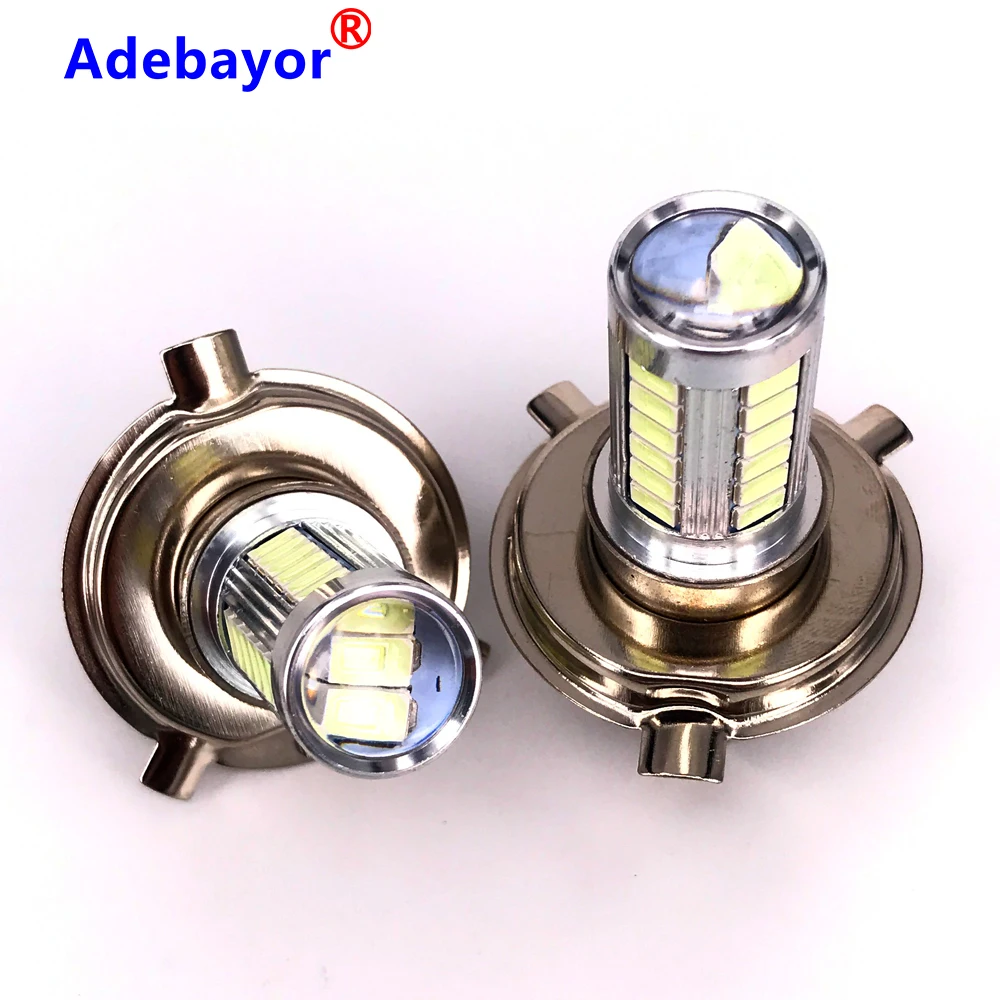 2 шт. Автомобильные противотуманные фасветильник 12 В H7 H4 9003 HB2 Hi/Lo 33LED SMD 5630|Передние