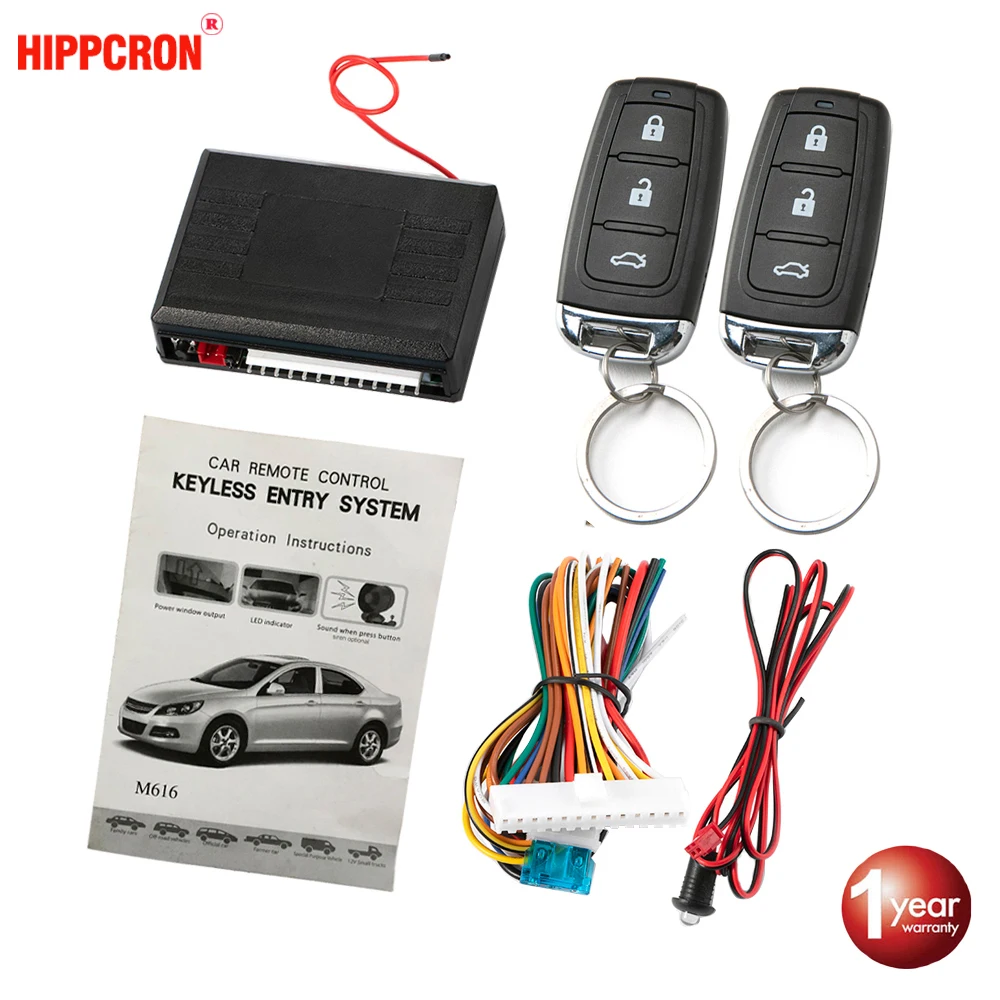 Car Remote Central Door Lock Keyless System Central Locking with Remote Control Car Alarm Systems Auto Remote Central Kit