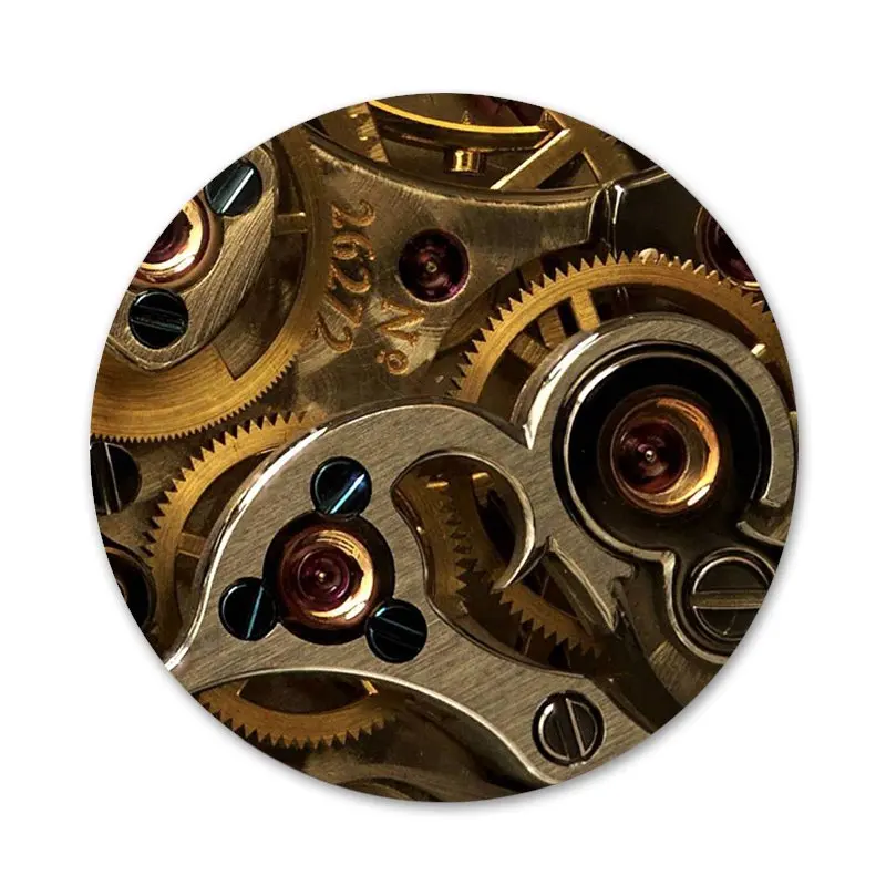 Механические шестерни значки в стиле стимпанк металлические для телефона