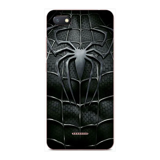Чехол для телефона Super Hero чехол Xiaomi Redmi 6A 5A силиконовый 6 Pro 5 Plus задние Сумки