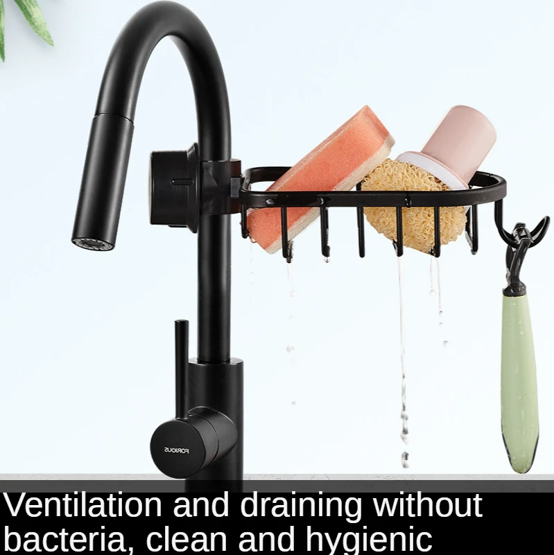 Алюминиевая корзина для хранения душа кухни ванной комнаты одинарный стеллаж