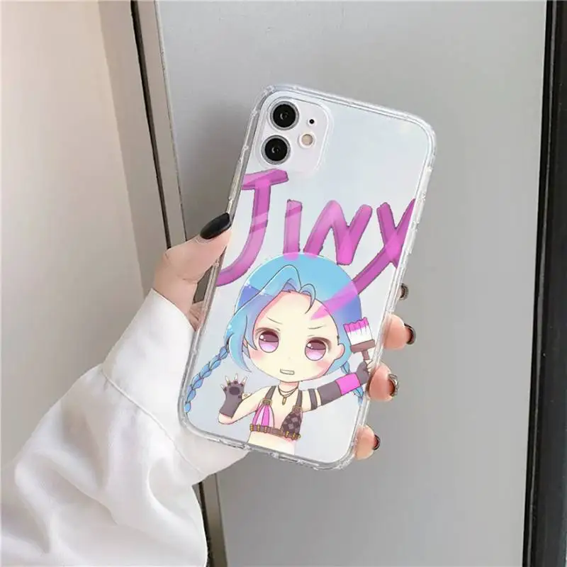 

lol League of Legends Ember Phone Case Transparent for iPhone 11 12 mini pro XS MAX 8 7 6 6S Plus X 5S SE 2020 XR