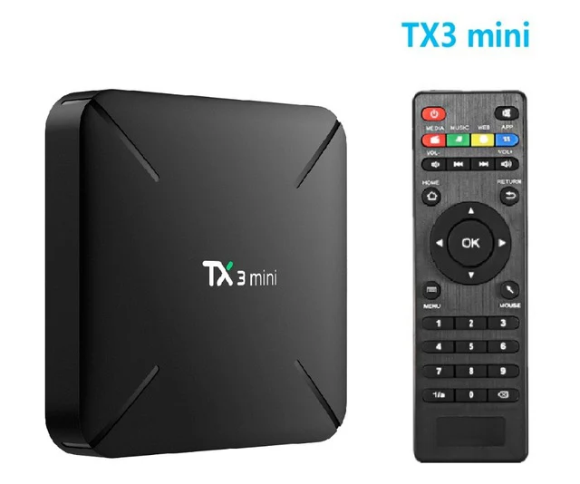 10 шт./партия Tanix TX3 Mini L Android 7,1 tv Box Amlogic S905W 1 ГБ 8 ГБ/2 ГБ 16 ГБ 2,4 г WiFi