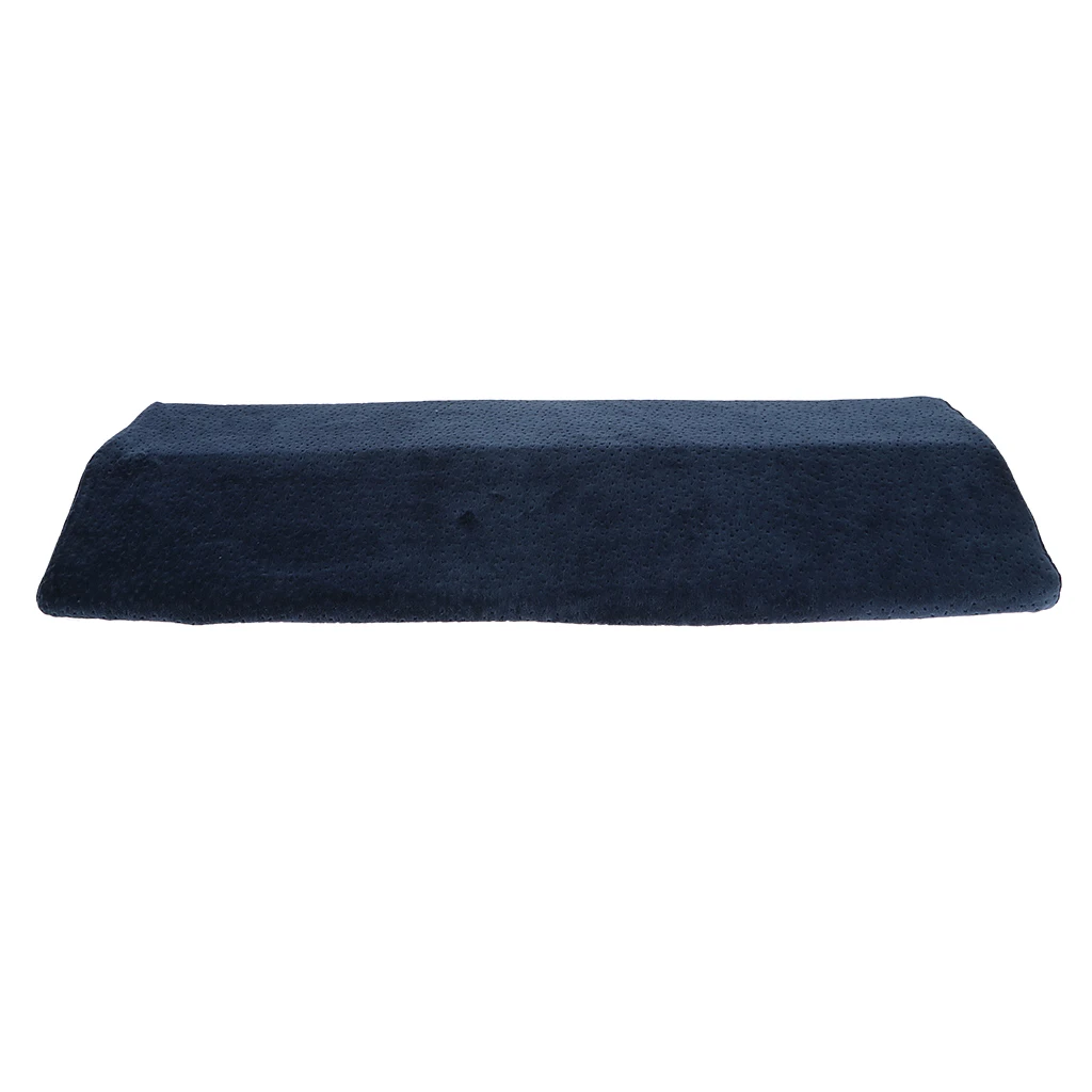 

2x Memory Foam Lumbar Support Wedge Pillow Bed Waist Cushion for Office Chair Sleeping Bed Knee Spacer Leg Elevation Pain Relief