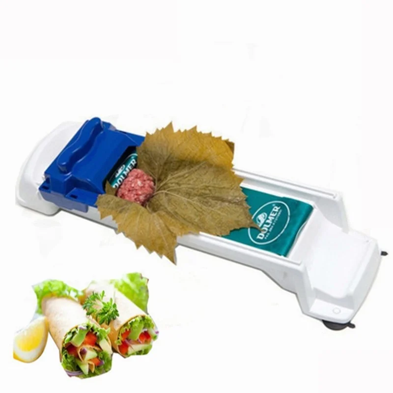 Vegetable Roller Meat Maker Kitchen Sushi Machine Cabbage Leaf Rolling Tool Plastic DIY Portable 2021 New | Дом и сад