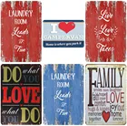 Винтажные металлические таблички с надписью I Love My Campervan Home Is You Park It Home Live Fun Bar Decoration потертый шикарный стиль жестяной знак