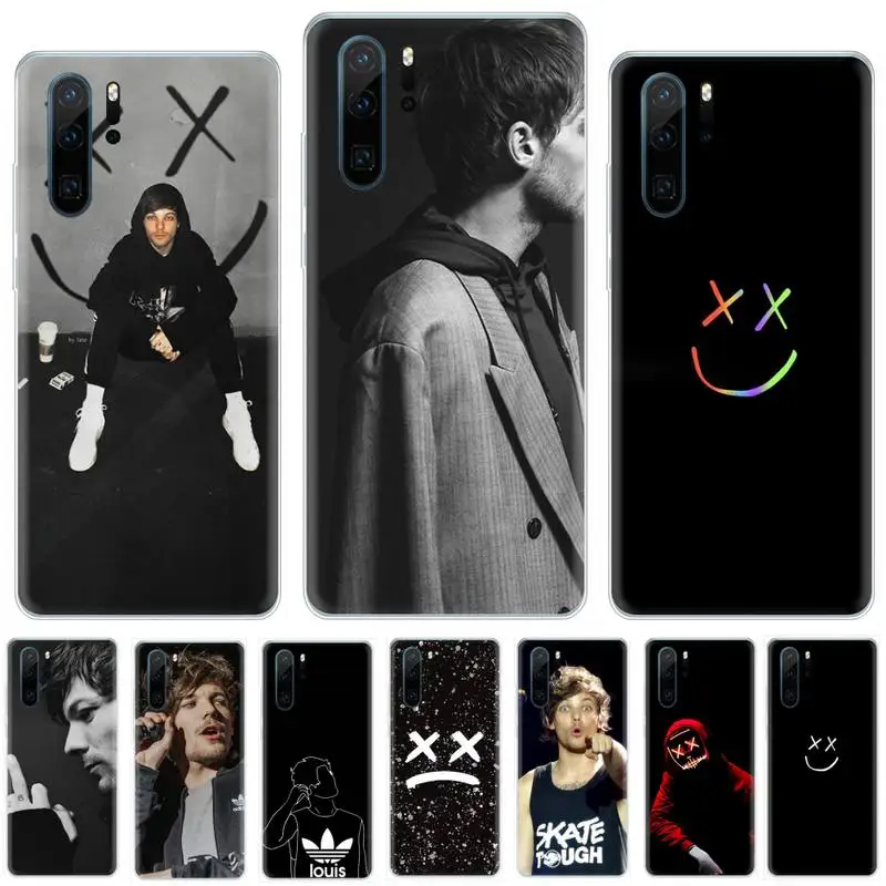Милый чехол для телефона Луи Tomlinson One Direction Bling Для Huawei P8 P9 P10 P20 P30 Pro Lite smart Z 2017