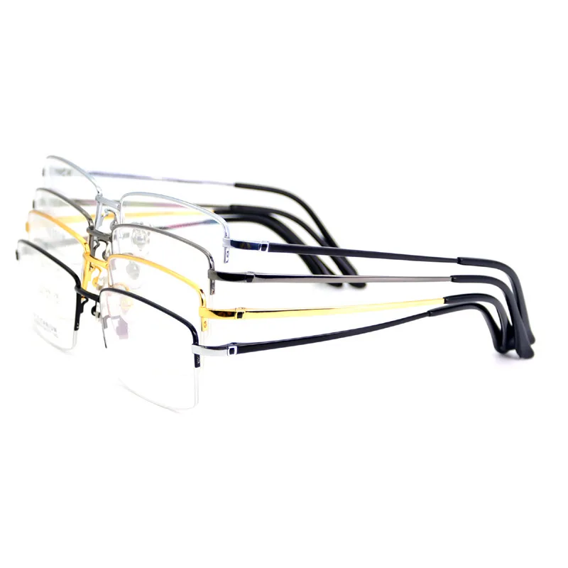 2020 Новый полуоправе квадратный чистый Титан Линзы для очков оправа при