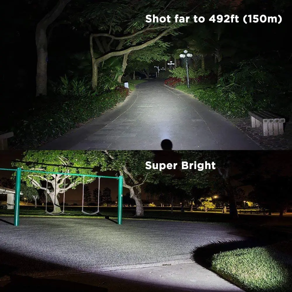 Светодиодный фонарик ультра яркий фонарь IPX6 Водонепроницаемый кемпинговый