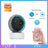 tuya surveillance cameras with wifi baby monitor with camera wifi hd 1080p videcam video monitor smart home security protection