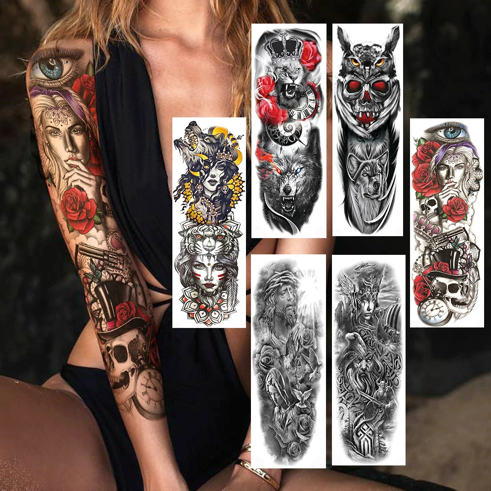 Цветная Этническая маска временные татуировки для глаз наклейка Реалистичная