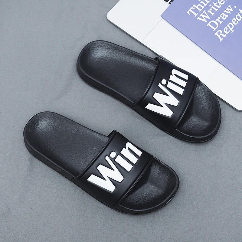 Шлепанцы UYOYU Мужские дышащие, Повседневная пляжная обувь, танкетка, сланцы, большие размеры 39-46