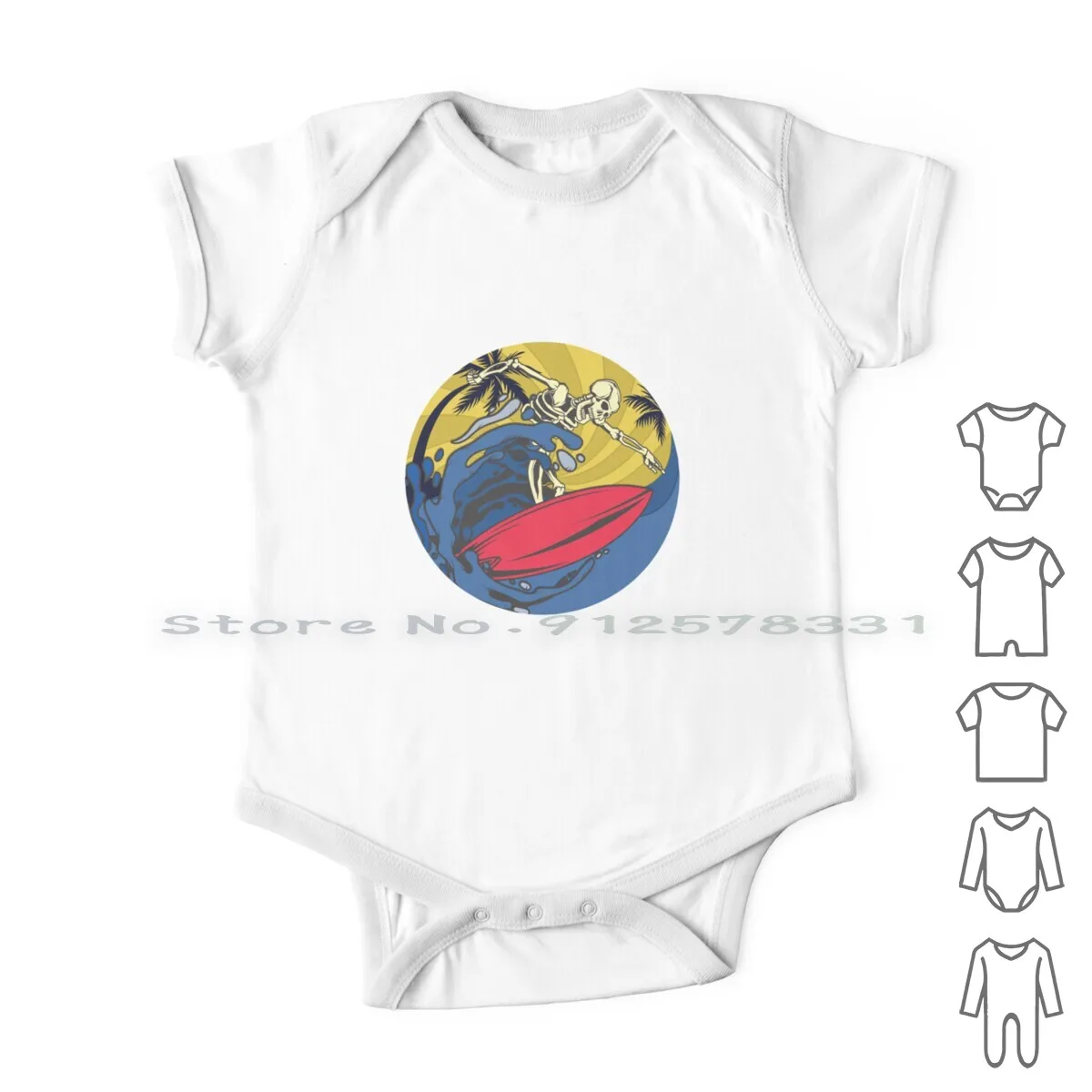 

Surf Retro Newborn Baby Clothes Rompers Cotton Jumpsuits Surfing Retro Sufen Learn To Surf Womens Surfing Suit Water Wave