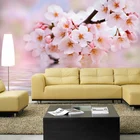 Diantu 3d настенная роспись Персиковый Цветок фрески обои для дивана фон 3d фрески в китайском стиле Фреска 3d стены фото фрески