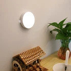 Светодиодный ночсветильник с датчиком движения, энергосберегающая умная Индукционная лампа с USB-зарядкой для спальни, ванной, лестницы