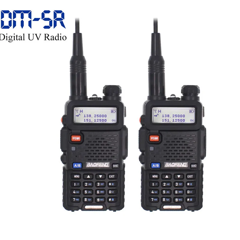 2 шт. Baofeng DM 5R Plus цифровая рация уровень I Уровень II DMR цифровой и аналоговый
