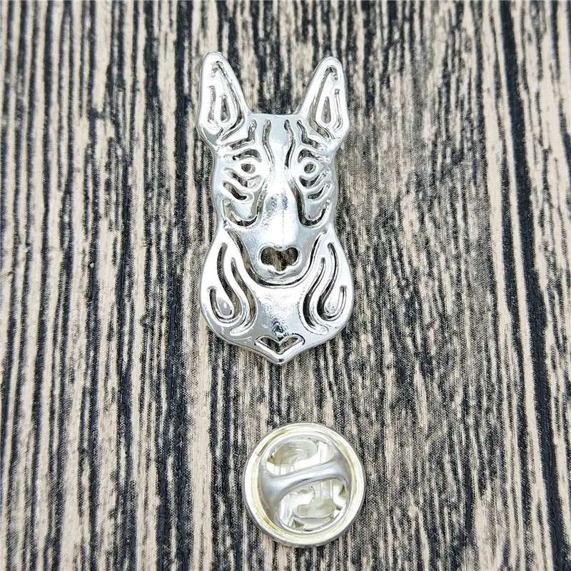 LPHZQH оптовая продажа трендовые собачьи броги и булавки для питомца Бультерьера