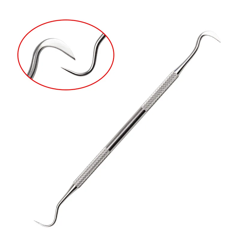 Double-ended Curved Design Tartar Remover Tool Scraper Stainless Steel Calculus Plaque ​Remover Dentist Tooth Cleaning Tools