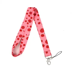 12Pcs Cute Tomatoes Neck Strap Keychain Lanyard for Keys Women ID Card Badge Holder Mobile Phone Hang Rope Ribbon Accessories 12Pcs Cute Tomatoes Neck Strap Keychain Lanyard for Keys Women ID Card Badge Holder Mobile Phone Hang Rope Ribbon Accessories