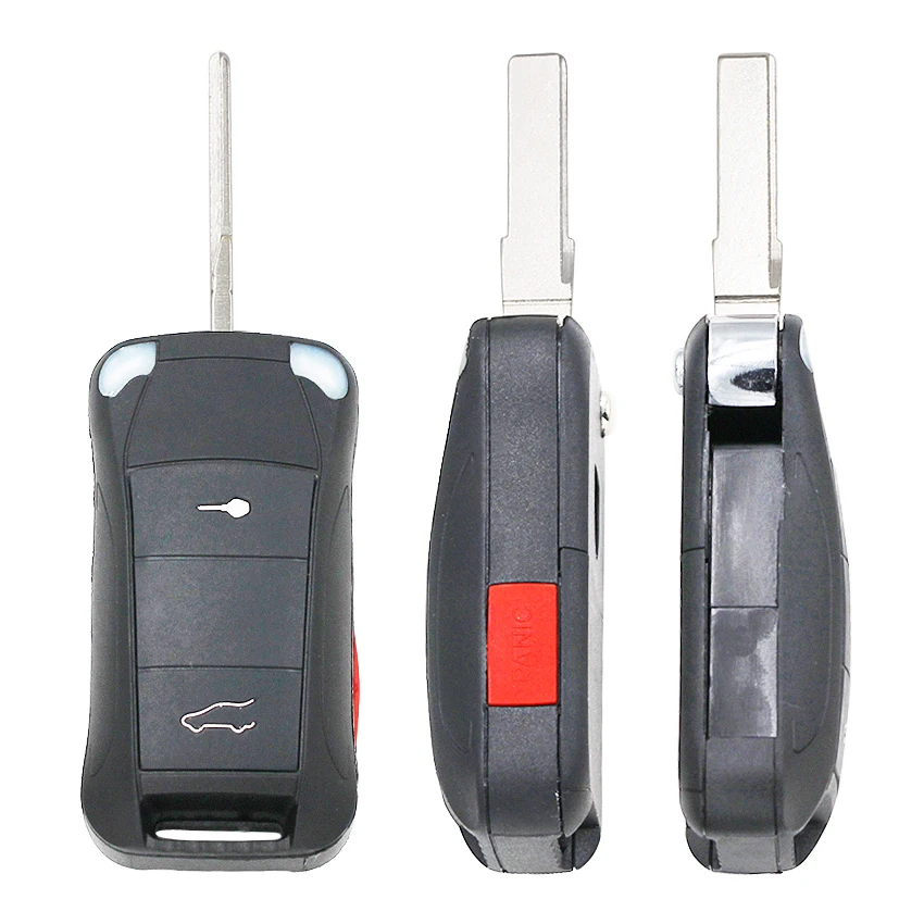 Складная откидная оболочка ключа дистанционного управления чехол 2/2 + 1/3/3 1 кнопки