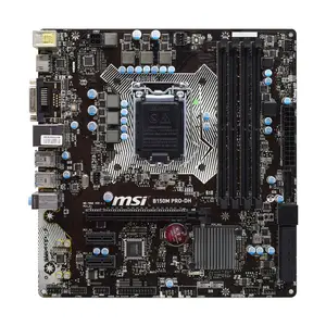 msi b150m pro dh lga 1151 intel b150 b150m desktop pc motherboard support 6300 6400 cpus 64g ddr4 2133 mhz pci e 3 0 hdmi usb3 1 free global shipping