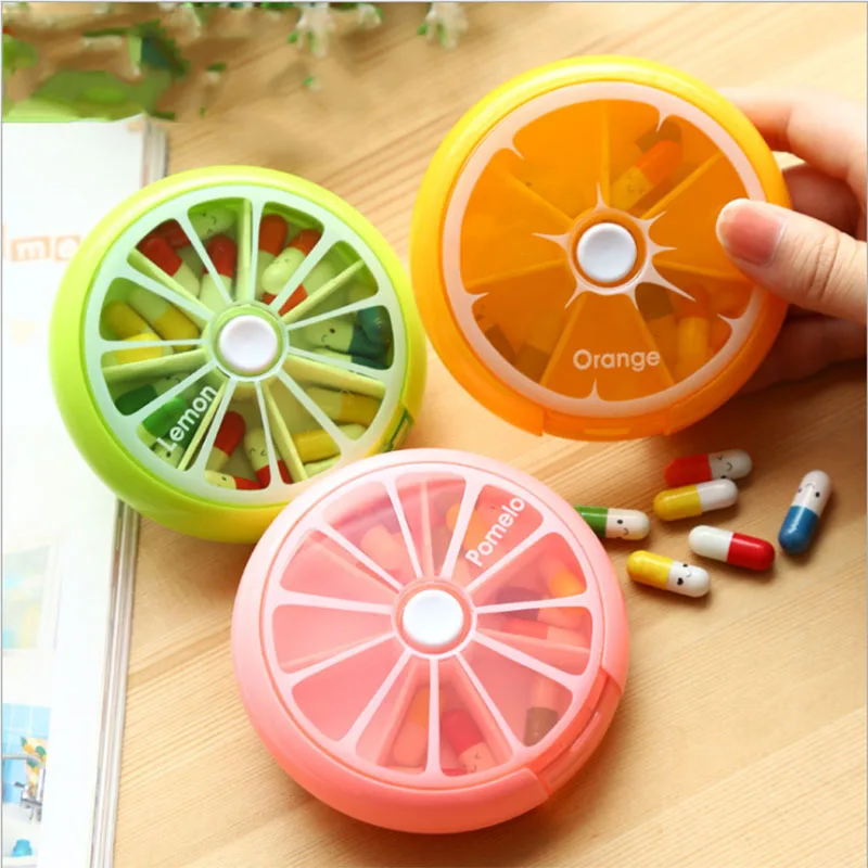 Еженедельный органайзер для таблеток коробка дорожный медицинский чехол