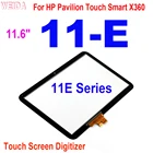 Сенсорный дигитайзер WEIDA для HP Pavilion TouchSmart X360 11E 11-E Series, сенсорный дигитайзер, панель для замены стекла 11,6 дюйма