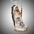 Изысканное и модное индийское ожерелье, ожерелье с тотемом волка, вождь, очаровательное нейтральное ожерелье, подарок на годовщину, банкетные аксессуары, сюрприз для вечеринки