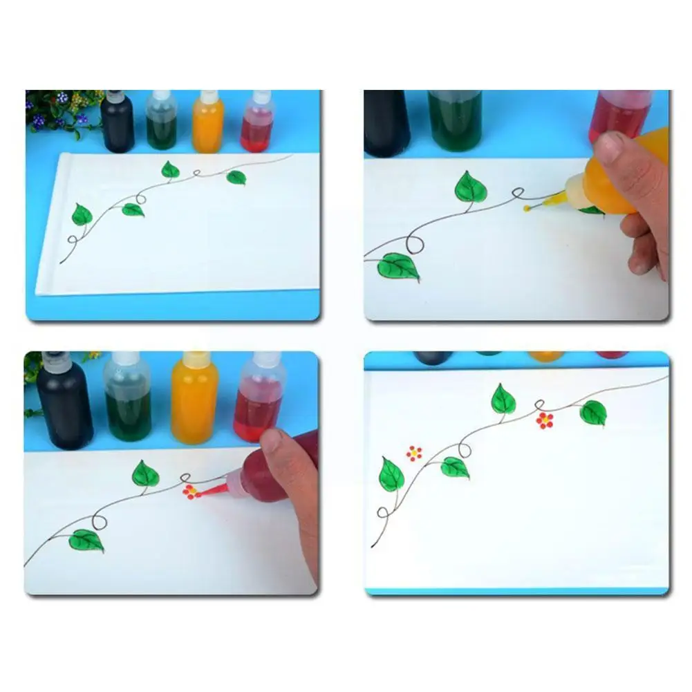

Plastic Food-grade Jam Painting Squeeze Bottles Nozzles Cake Dispenser Pastry Decoration Tattooketchup Tools Accessories Sa G6z7
