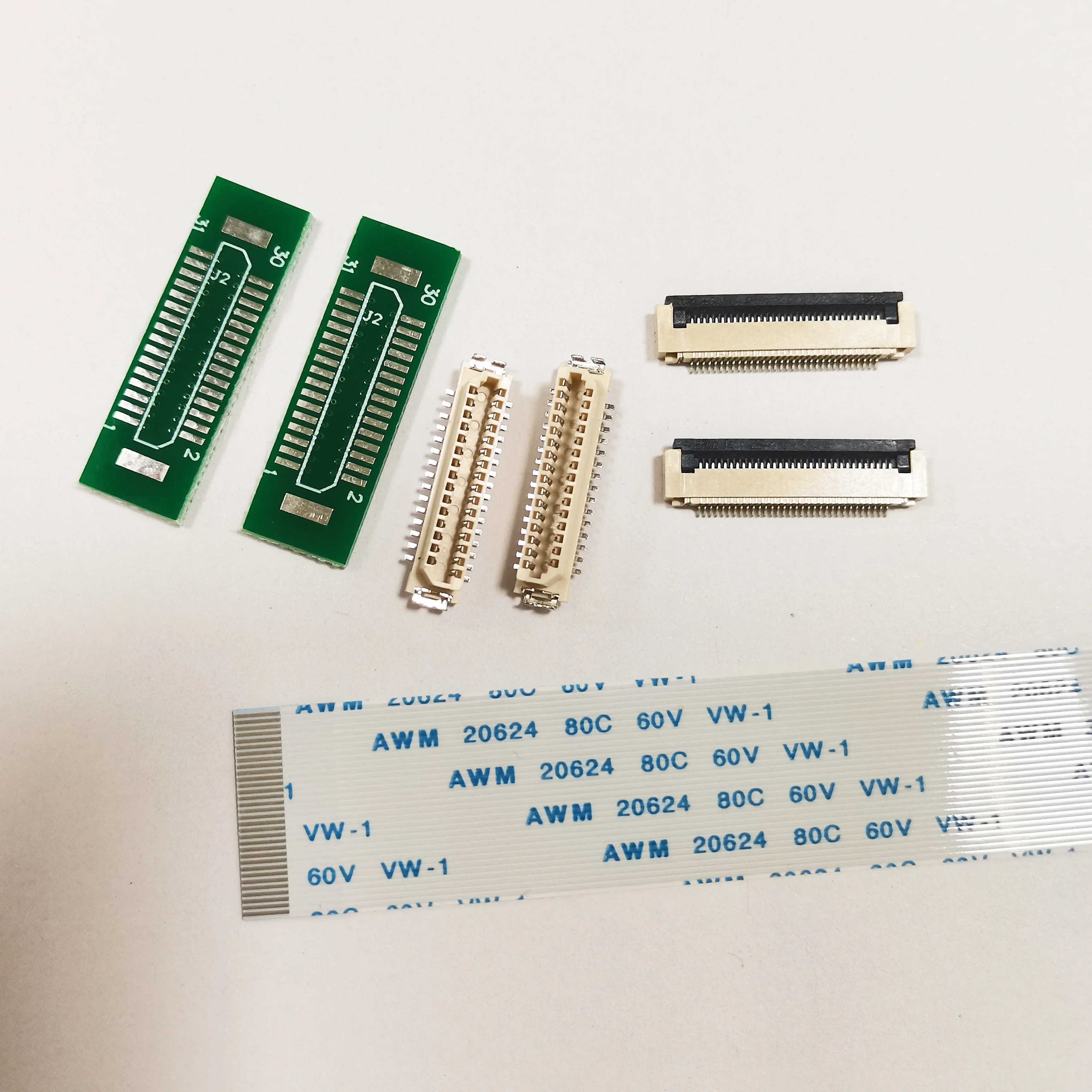 Lvds FFC кабель часов DF9-31V-1S 31pin женский 1 мм Шаг плоский гибкий Ленточные кабели |