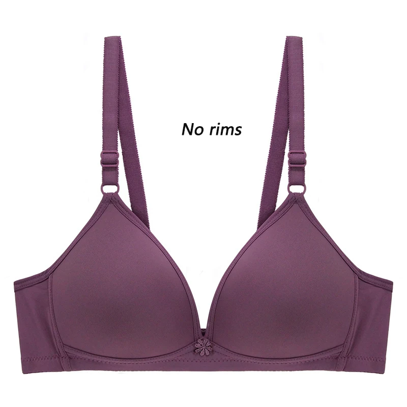2826 Purple PAERLAN, маленький код, B код, бюстгальтер для девушек, кружевной, без стального кольца, бюстгальтер, сексуальное женское нижнее белье, кружевной бюстгальтер, нижнее белье - Цвет: 2826 Purple