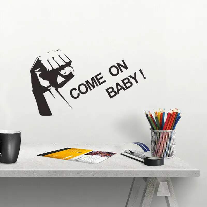 Офисные мотивационные наклейки на стену виниловые для детского офиса Съемные