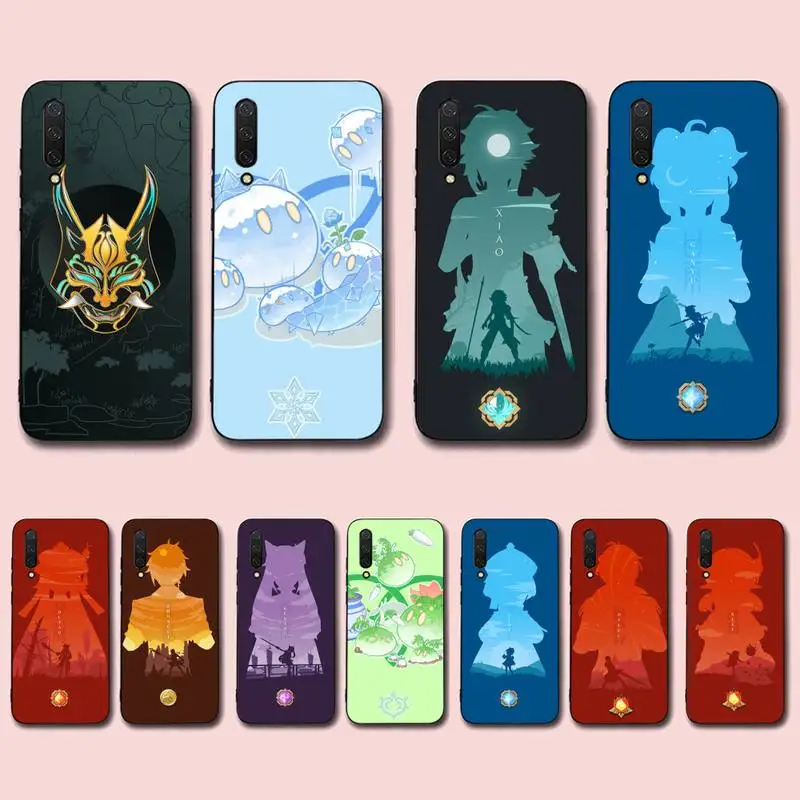 

Yinuoda Genshin Impact Game Phone Case for Xiaomi mi 5 6 8 9 10 lite pro SE Mix 2s 3 F1 Max2 3