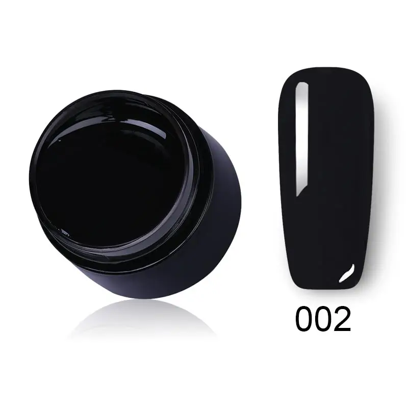 5ML Black Color LEMOOC 8 мл паук гель Декоративный Лак для ногтей Дизайн ногтей точка к линии рисования и Живопись украшения тянет шелк паук гель лак - Цвет: 5ML Black Color