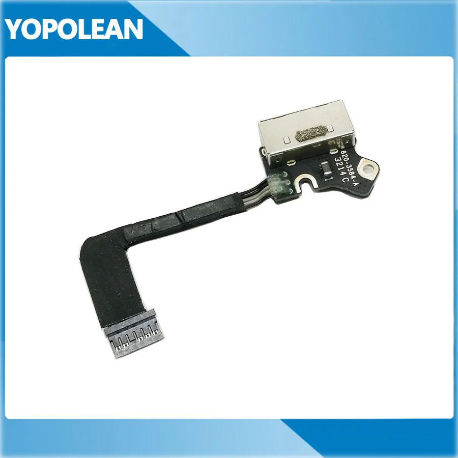 Оригинальная плата с разъемом питания постоянного тока 820 3584 A для Macbook Pro Retina 13