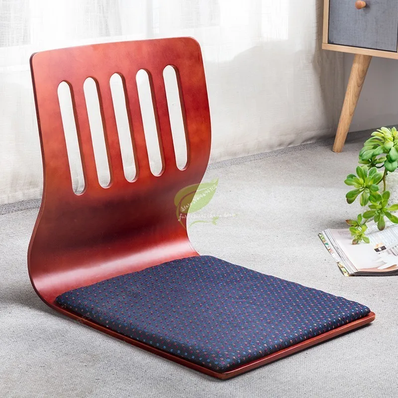 Бамбуковый стул для татами в виде пирожного общежития Спальня удобное кресло