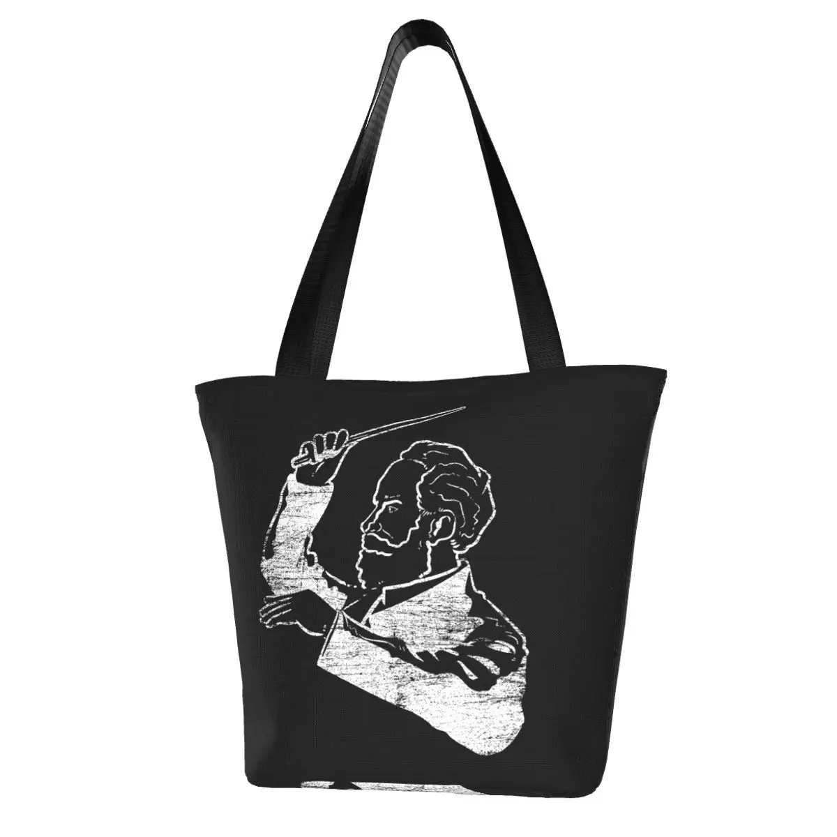 Pyotr Tchaikovsky Gift Shopping Bag Aesthetic Cloth Outdoor Handbag Female Fashion Bags