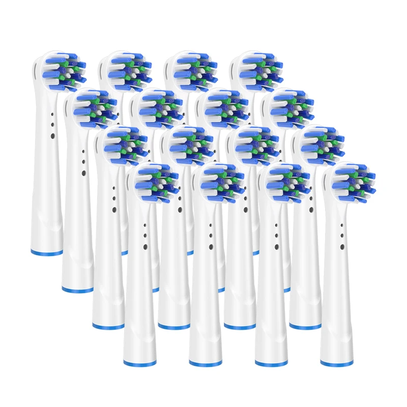 

16Pcs replacement brush heads for Oral B electric toothbrush before power/Pro health/Triumph/3D Excel/clean precision vitality