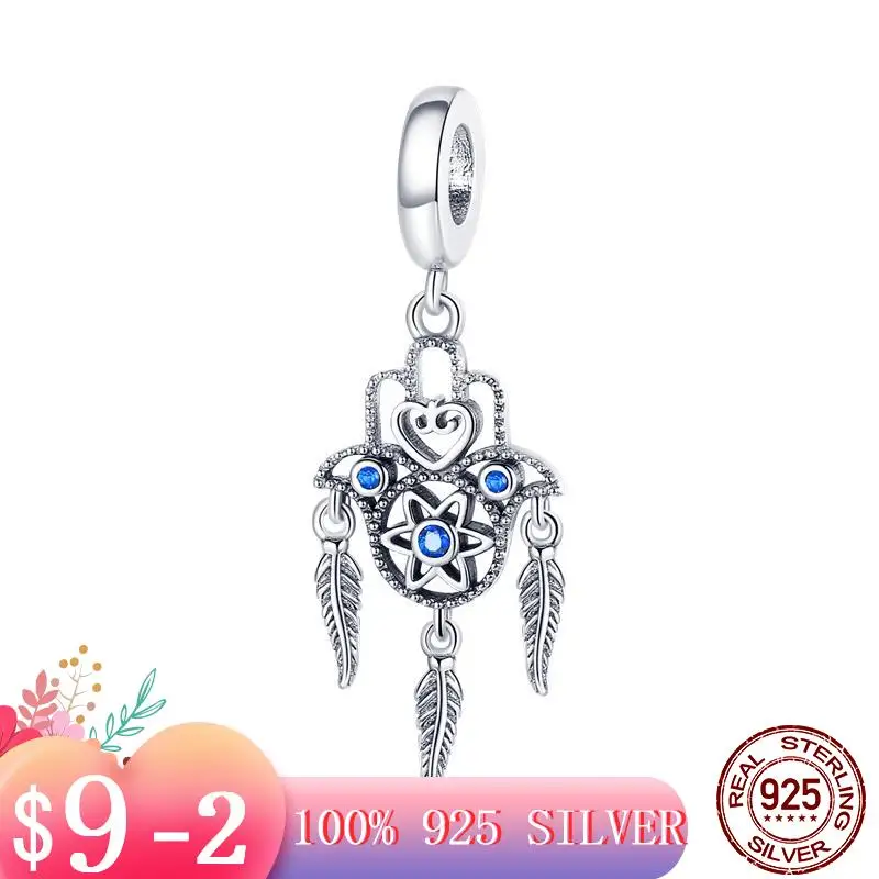 

Шарм-подвеска для браслета Pandora из серебра 925 пробы с перьями