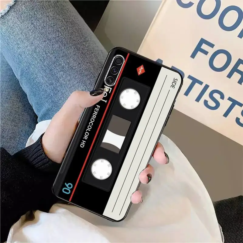 

RETRO CASSETTE TAPE vintage Phone Case For Samsung A40 A31 A50 A51 A71 A20S S8 S9 Plus note 20 ultra