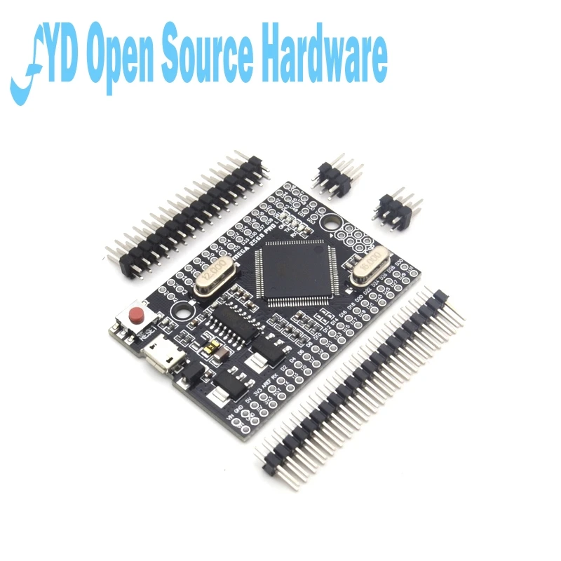 1 шт. USB серийный преобразователь Mega 2560 PRO MINI встроенный MCU ATmega2560 CH340G электронные