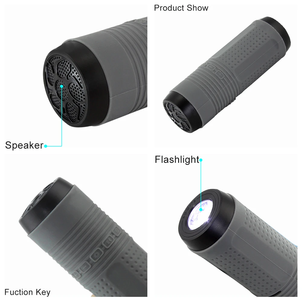 CHYI Bluetooth портативный динамик Водонепроницаемый Бутылка форма беспроводной