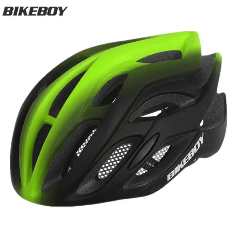 

Велосипедный шлем Bikeboy, лёгкий, цельнолитой, красная дорожная форма, для горных велосипедов, для мужчин и женщин