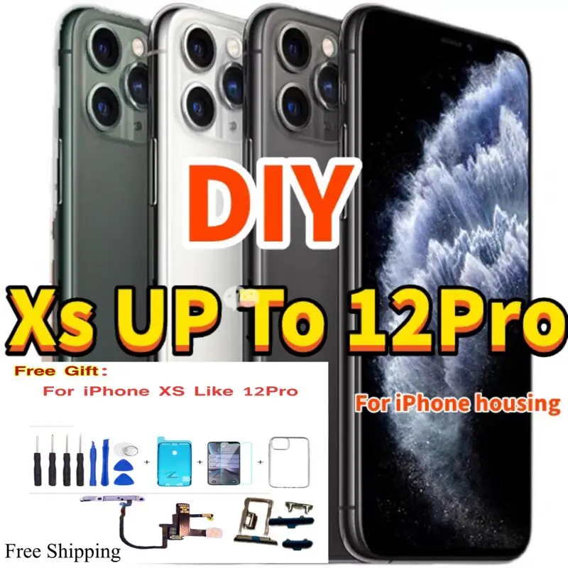 

Чехол-накладка для iPhone Xs в iPhone 12 Pro с мигающим кабелем