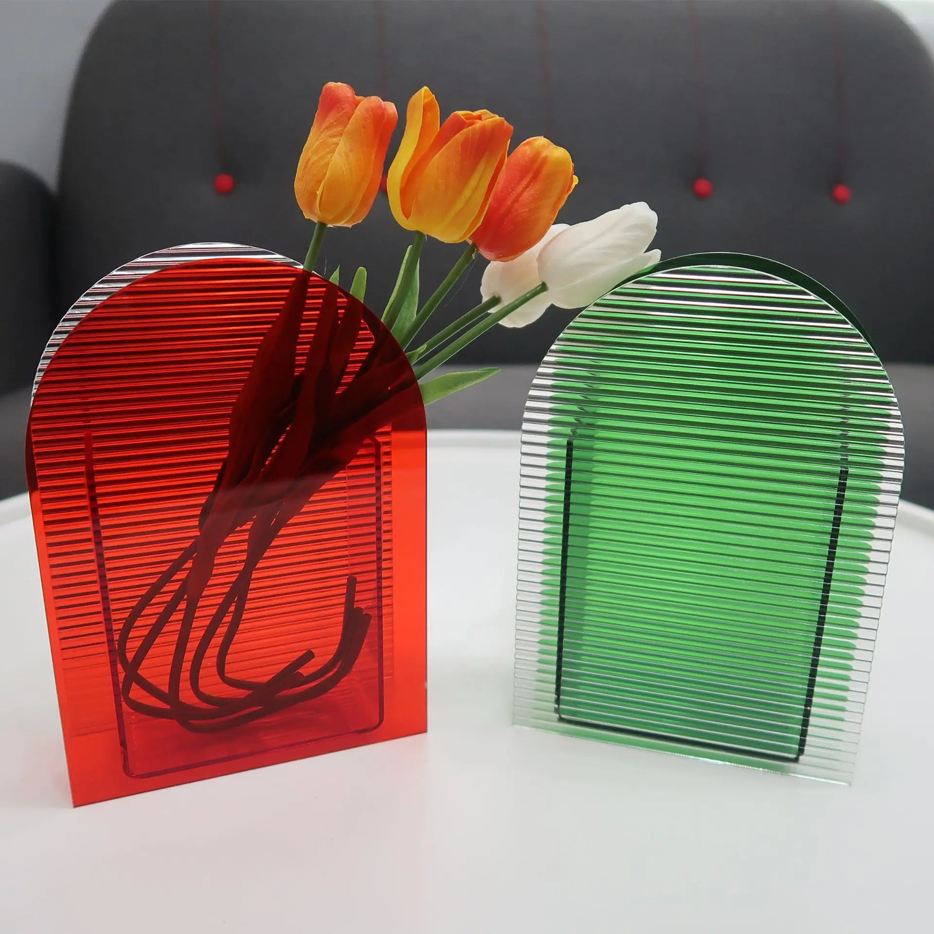 Ваза для искусственных цветов акриловые вазы Цветочная композиция украшения