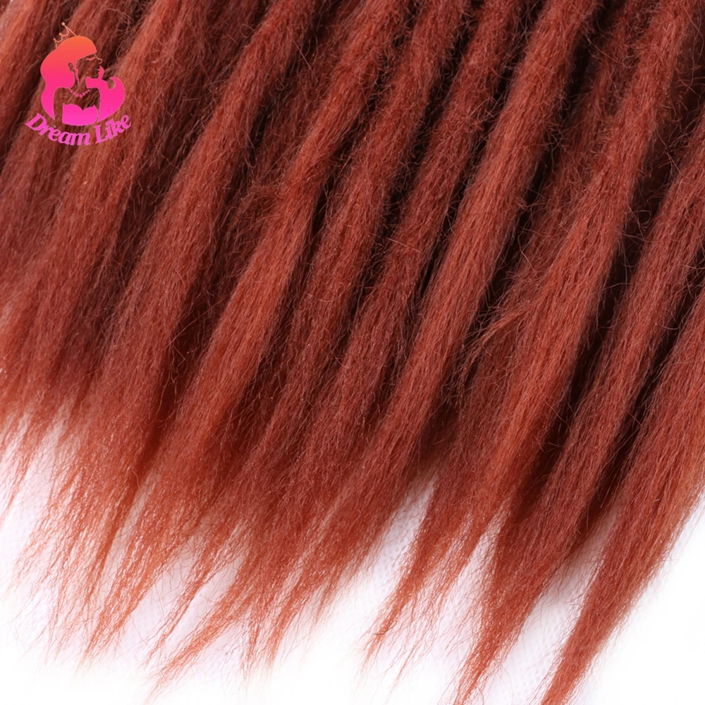 Мечтательные натуральные дреды удлинители волос для женщин синтетические