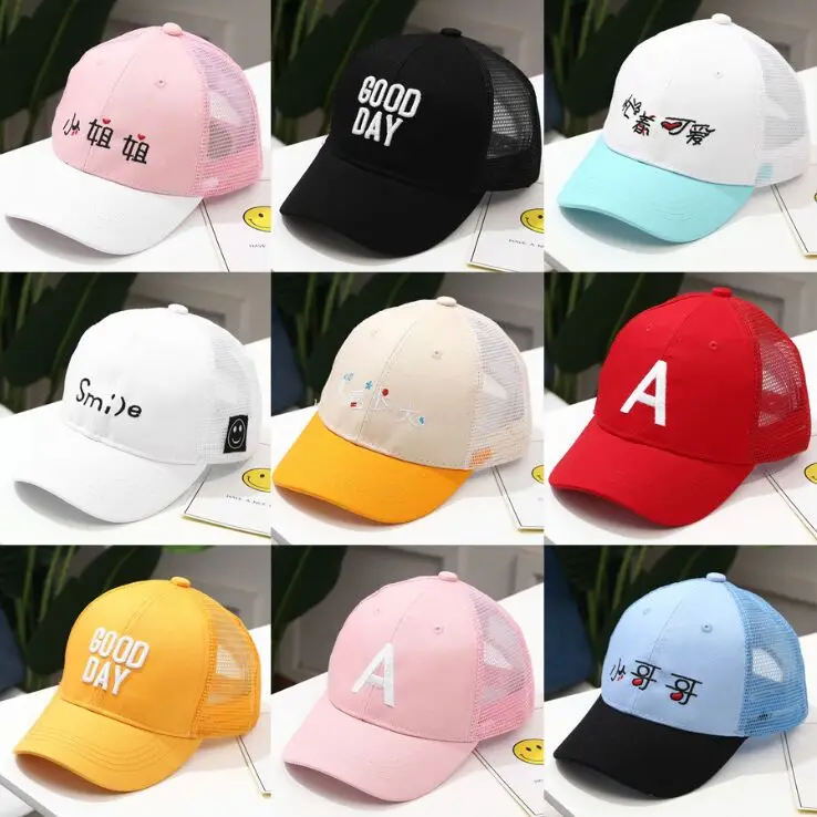 Летние детские повседневные бейсболки с вырезами для детей|Мужские бейсболки| |