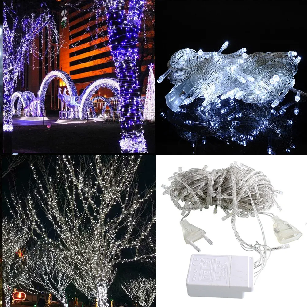 

Christmas Lights Outdoor Garland Lights Christmas Tree Decoration Fairy Lights Party Holiday Garden Outdoor Led Lights Navidad